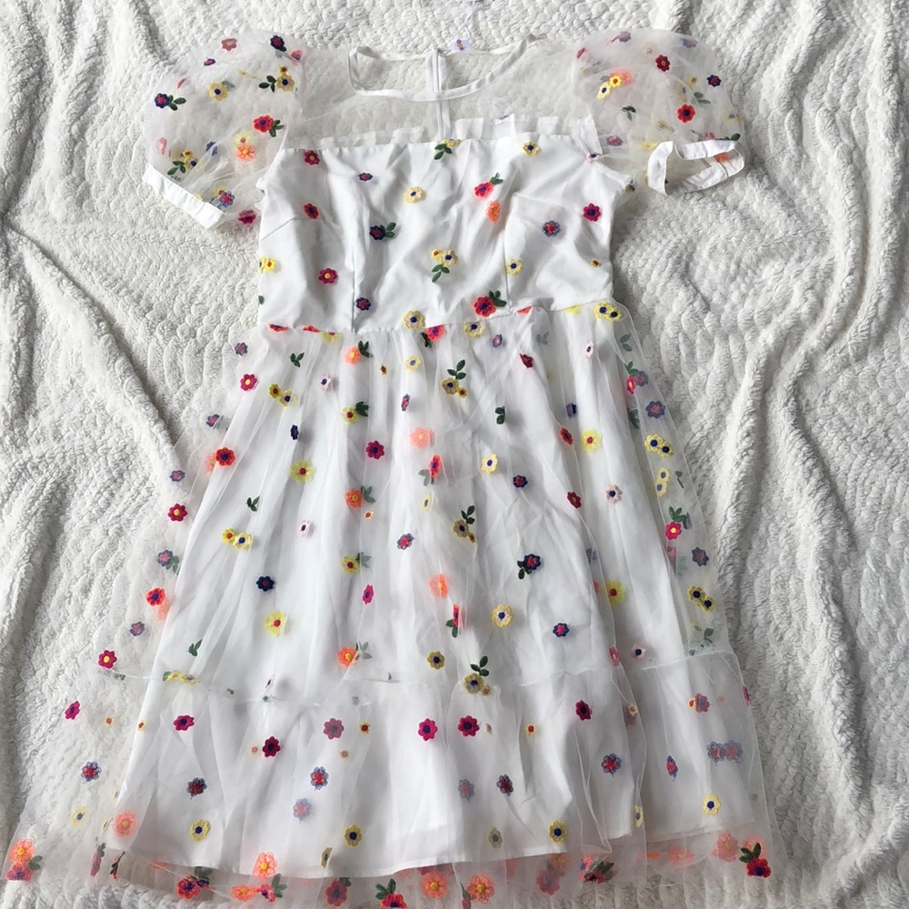 Popopie Whimsical Floral Dress